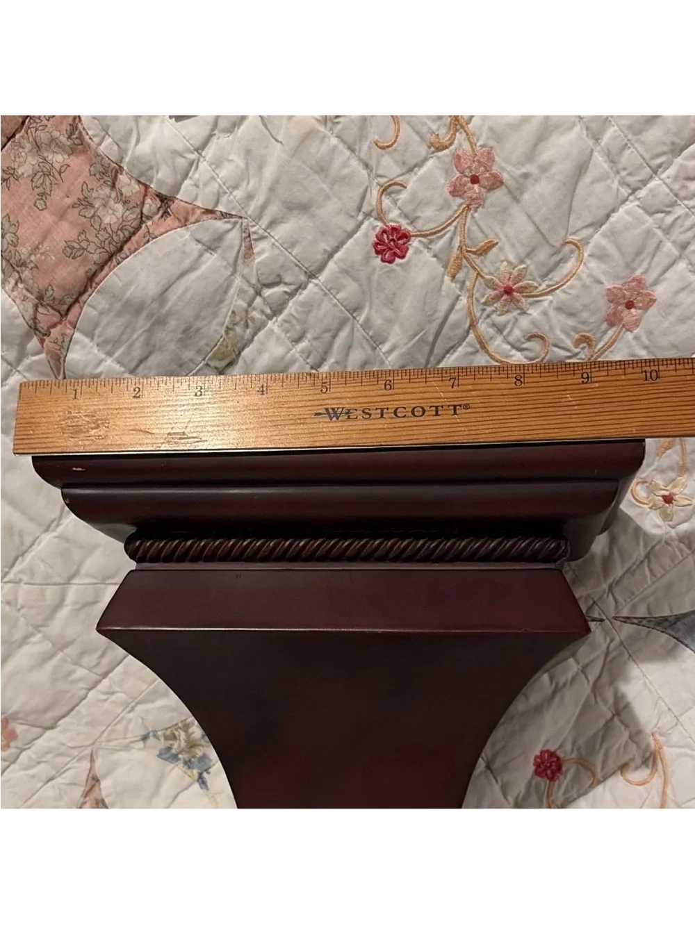 N/A 11” mahogany
